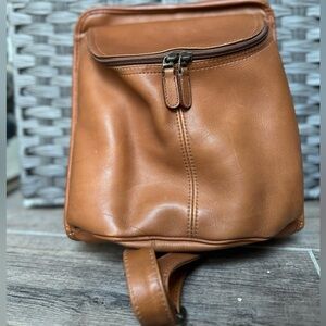 Dorado leather cross body bag